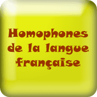 Homophones de la langue française