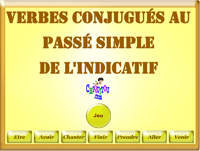 Jeux en ligne gratuit - Conjugaison de verbes à l'indicatif passé simple