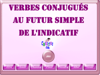 Jeux en ligne gratuit - Conjugaison de verbes à l'indicatif futur simple