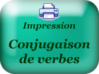 Impression de verbes conjugués à l'indicatif présent