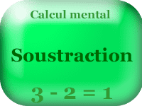 Calcul mental - soustraction