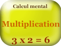 Calcul mental - multiplication