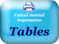 Impression tables de calcul