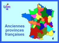 Jeu en ligne gratuit - Anciennes provinces françaises
