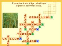 Jeu en ligne gratuit - mots croisés en "ou"