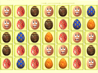 Jeu en ligne gratuit - images alignées - œufs de Pâques