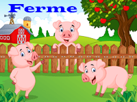 Puzzle en ligne 20 pièces pour enfants - animaux et scènes de la ferme